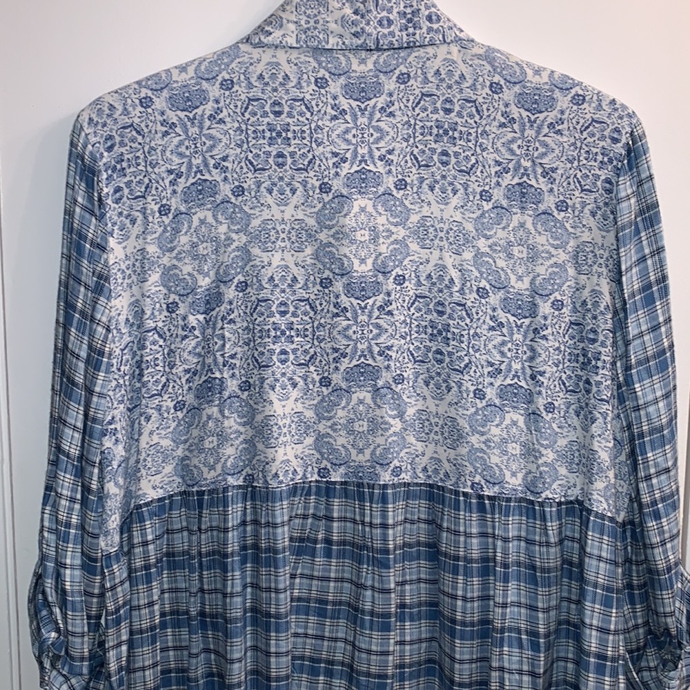 Style & Co Tunic Button Down - Picture 5 of 8